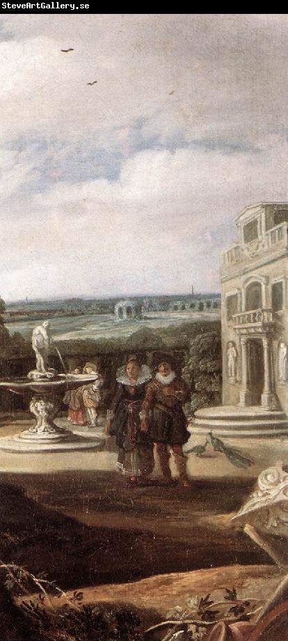 HALS, Frans Married Couple in a Garden (detail)